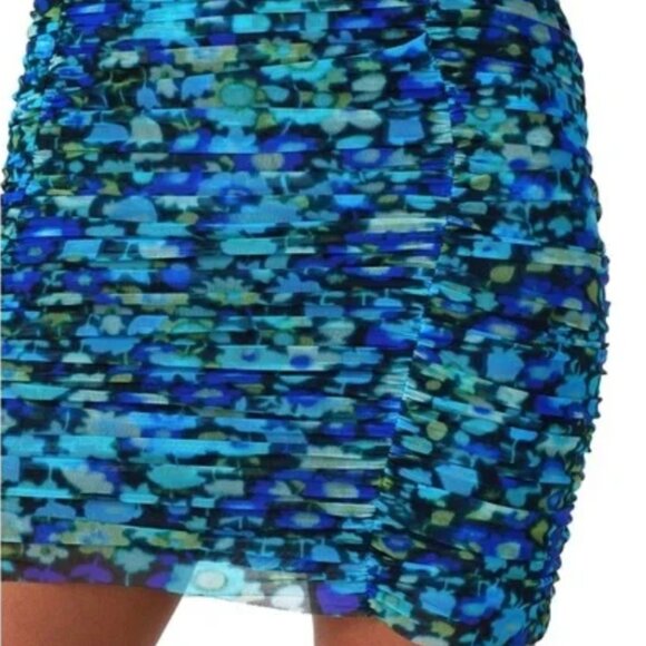 GANNI Printed Mesh Dress - Picture 4 of 9